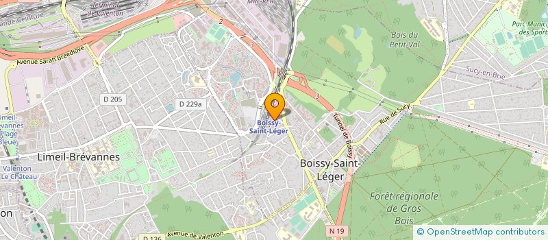 localisation de l'entreprise MONSIEUR JEAN LABAT à BOISSY-SAINT-LEGER