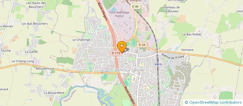 localisation de l'entreprise MONSIEUR JEAN LABBE  VERN-SUR-SEICHE