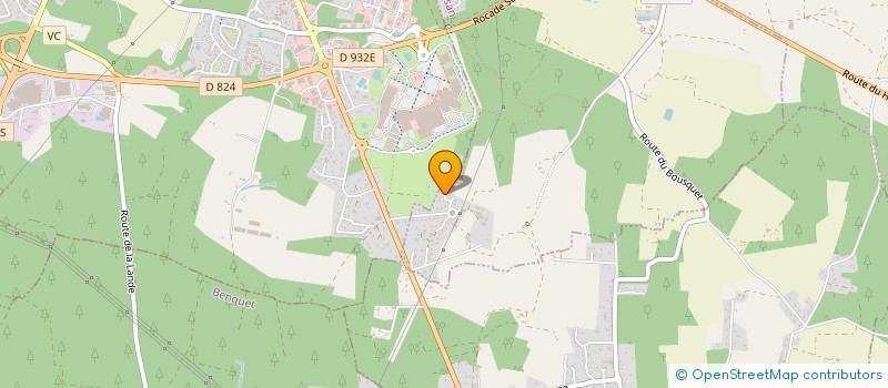 localisation de l'entreprise MONSIEUR JEAN LABBE  MONT-DE-MARSAN