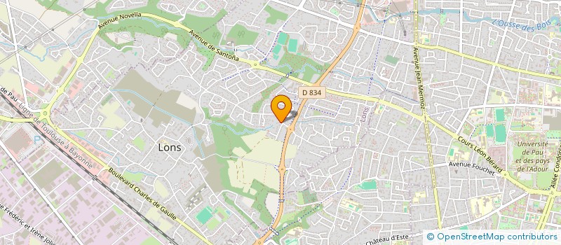 localisation de l'entreprise MONSIEUR JEAN LABEAU à BILLERE