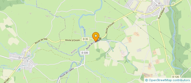 localisation de l'entreprise MONSIEUR JEAN LABEDE  ASSON