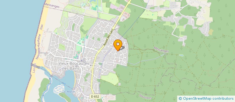 localisation de l'entreprise MONSIEUR JEAN LABESQUE  VIEUX-BOUCAU-LES-BAINS