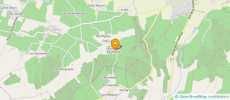 localisation de l'entreprise MONSIEUR JEAN LABOISNE à MOULIDARS