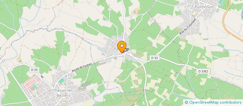 localisation de l'entreprise MONSIEUR JEAN LABOUCARIE à PAILHES