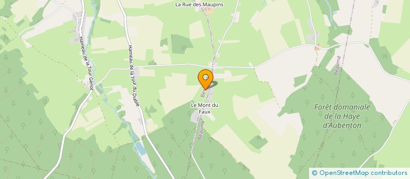 localisation de l'entreprise MONSIEUR JEAN LABROCHE à BESMONT