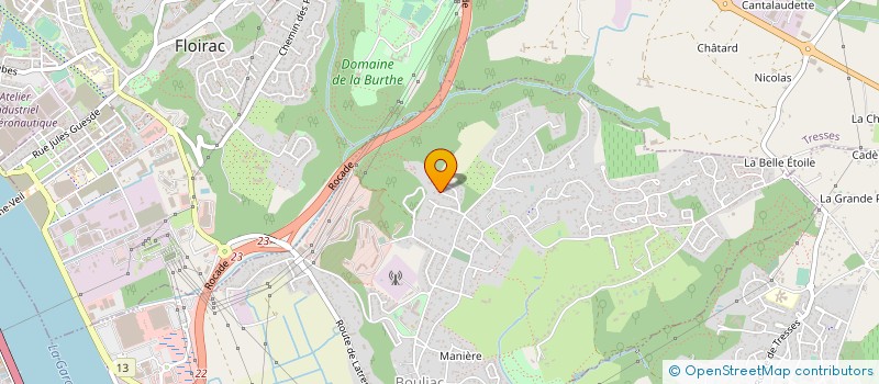 localisation de l'entreprise MONSIEUR JEAN LABROUSSE à BOULIAC
