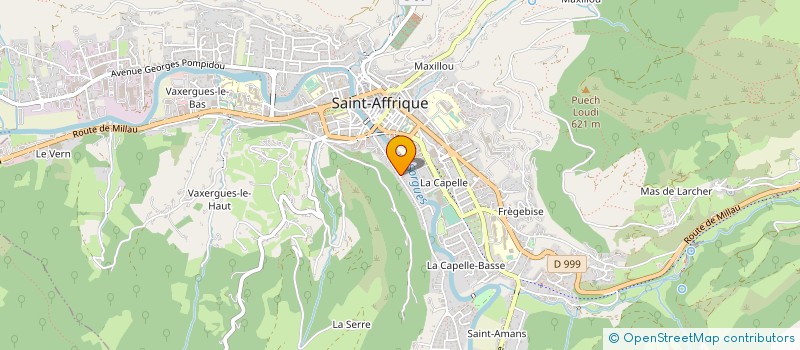 localisation de l'entreprise MONSIEUR JEAN LACAN à SAINT-AFFRIQUE