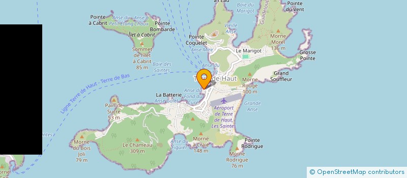 localisation de l'entreprise MONSIEUR JEAN LACASSE  TERRE-DE-HAUT