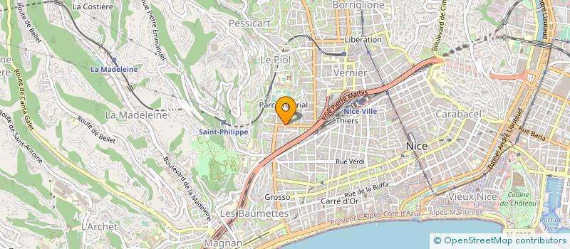 localisation de l'entreprise MONSIEUR JEAN LACHAIZE à NICE
