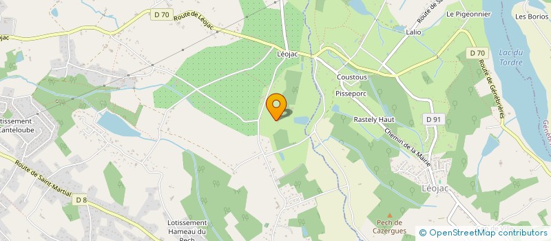 localisation de l'entreprise MONSIEUR JEAN LACLAU  MONTAUBAN