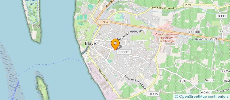 localisation de l'entreprise MONSIEUR JEAN LACOUR  GRADIGNAN