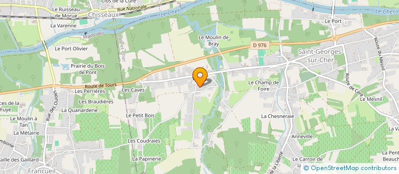 localisation de l'entreprise MONSIEUR JEAN LACOUR  SAINT-GEORGES-SUR-CHER