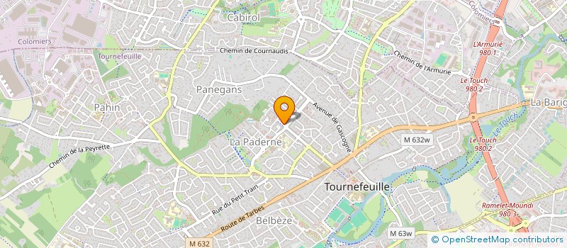 localisation de l'entreprise MONSIEUR JEAN LACRAMPE à TOURNEFEUILLE