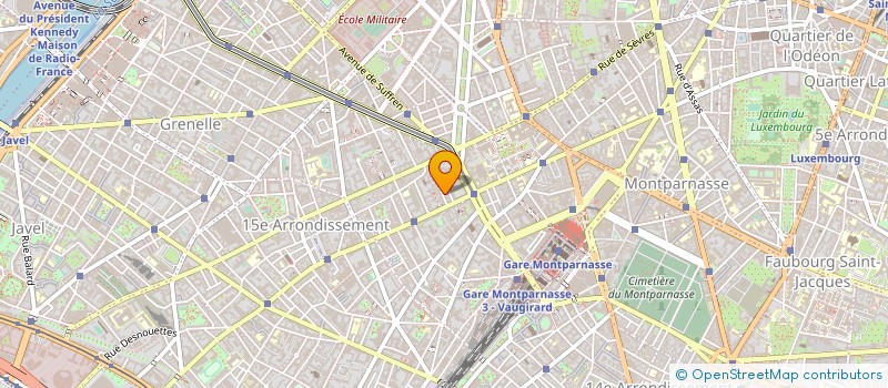 localisation de l'entreprise MONSIEUR JEAN LACROIX  PARIS