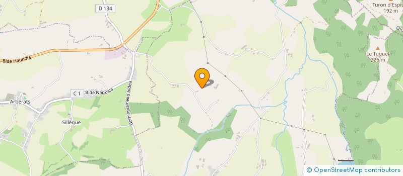 localisation de l'entreprise MONSIEUR JEAN LACROIX  OREGUE