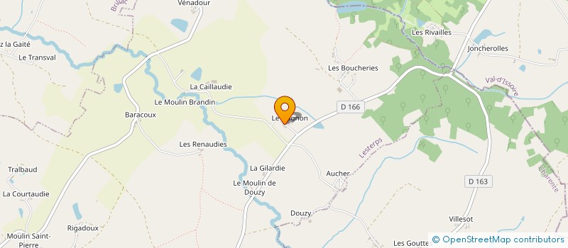 localisation de l'entreprise MONSIEUR JEAN LACROIX à LESTERPS