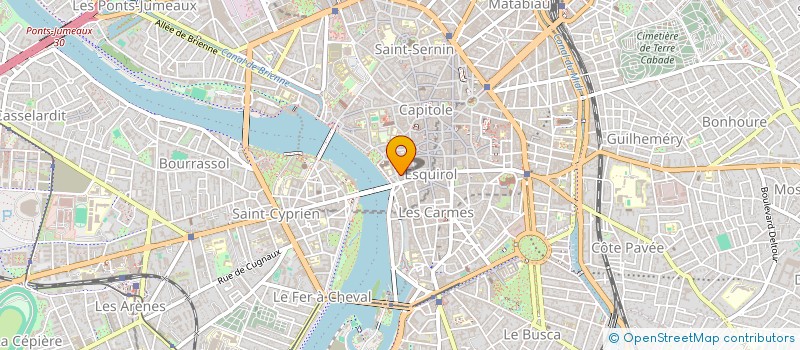 localisation de l'entreprise MONSIEUR JEAN LADET à TOULOUSE