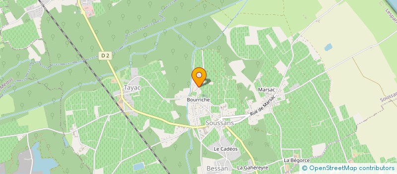 localisation de l'entreprise MONSIEUR JEAN LADRA  SOUSSANS