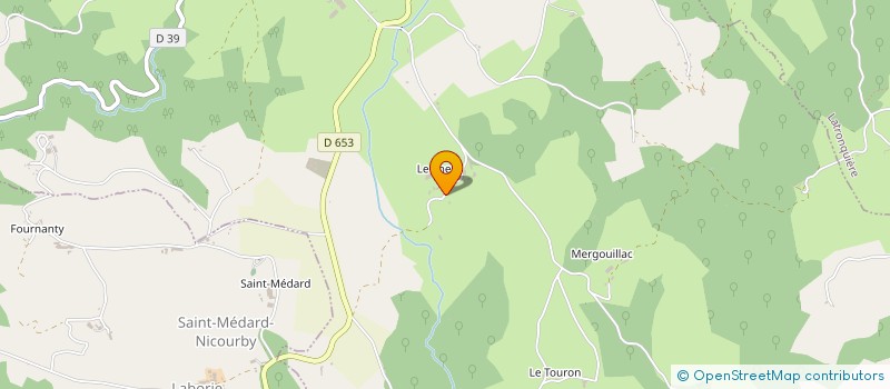 localisation de l'entreprise MONSIEUR JEAN LAFAGE à GORSES
