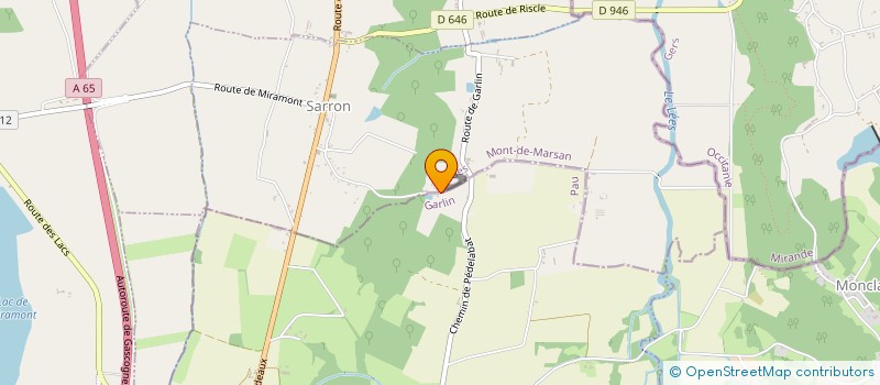 localisation de l'entreprise MONSIEUR JEAN LAFEUILLADE  SARRON