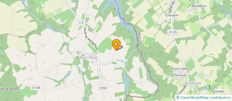 localisation de l'entreprise MONSIEUR JEAN LAFFARGUE  SAINT-CRICQ-VILLENEUVE