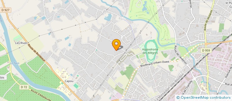 localisation de l'entreprise MONSIEUR JEAN LAFFORGUE  MONTAUBAN