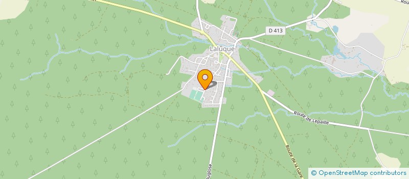 localisation de l'entreprise MONSIEUR JEAN LAFITTE  LALUQUE