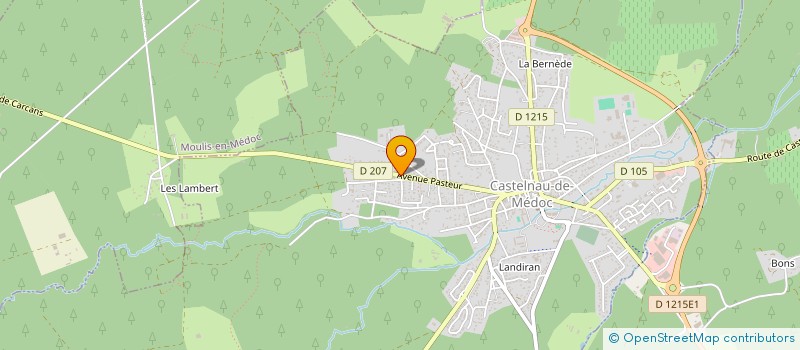 localisation de l'entreprise MONSIEUR JEAN LAFOND  CASTELNAU-DE-MEDOC