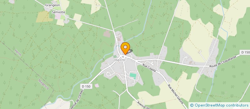 localisation de l'entreprise MONSIEUR JEAN LAGARDE  HERM