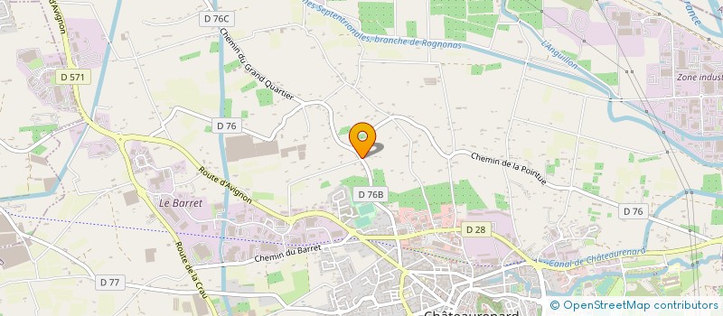 localisation de l'entreprise MONSIEUR JEAN LAGARDE à CHATEAURENARD