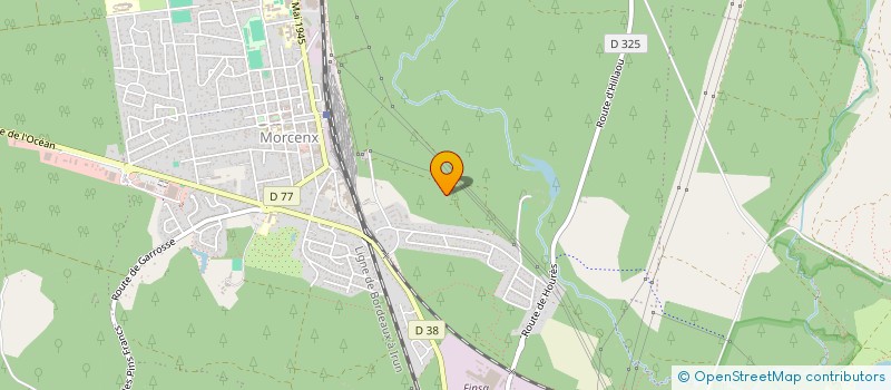 localisation de l'entreprise MONSIEUR JEAN LAGARDERE  MORCENX-LA-NOUVELLE