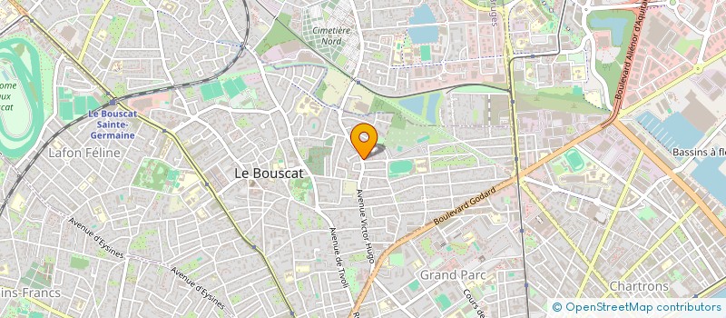 localisation de l'entreprise MONSIEUR JEAN LAGARRIGUE à LE BOUSCAT