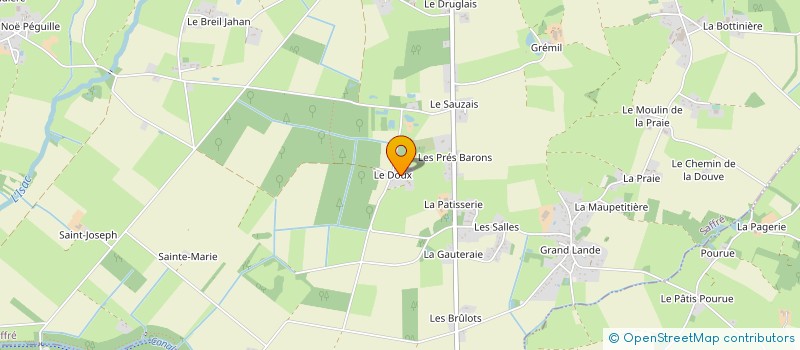 localisation de l'entreprise MONSIEUR JEAN LAGASSE à SAFFRE