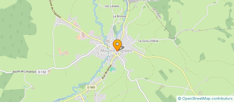 localisation de l'entreprise MONSIEUR JEAN LAGNEAU à MOULINS-ENGILBERT