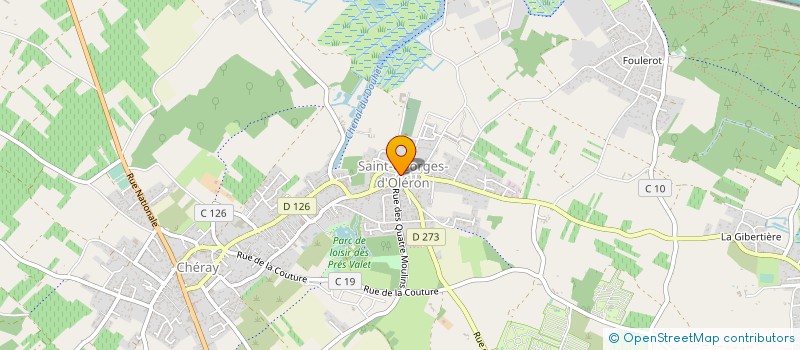 localisation de l'entreprise MONSIEUR JEAN LAGRANGE à SAINT-GEORGES-D'OLERON