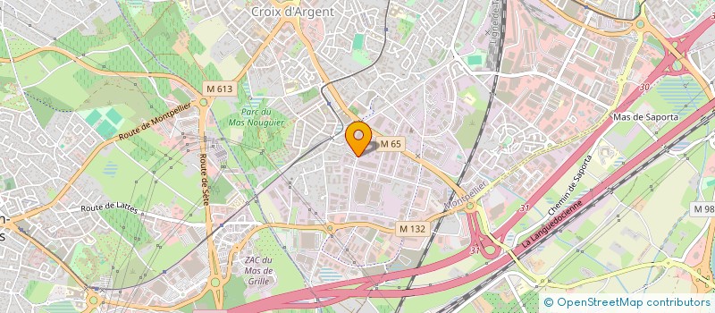 localisation de l'entreprise MONSIEUR JEAN- LAGRANGE à MONTPELLIER