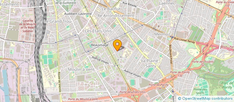 localisation de l'entreprise MONSIEUR JEAN LAGRENEE à LYON