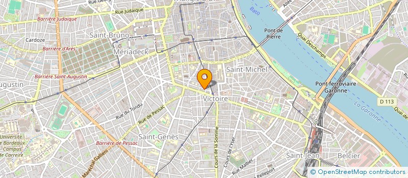 localisation de l'entreprise MONSIEUR JEAN LAHITETTE  BORDEAUX