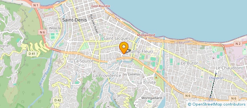 localisation de l'entreprise MONSIEUR JEAN LAIMANT à SAINT-DENIS