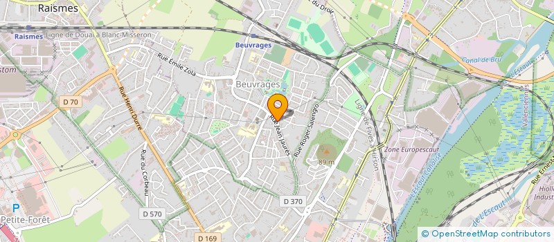 localisation de l'entreprise MONSIEUR JEAN LAINE à BEUVRAGES