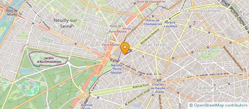 localisation de l'entreprise MONSIEUR JEAN LAINE  PARIS