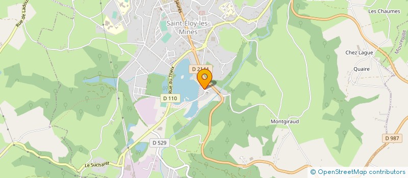 localisation de l'entreprise MONSIEUR JEAN LAIR-LACHAPELLE  YOUX