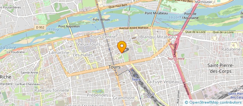 localisation de l'entreprise MONSIEUR JEAN LAJUNIAS à TOURS