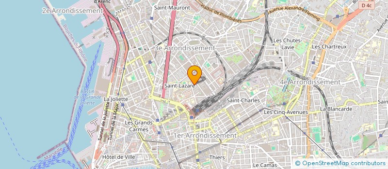 localisation de l'entreprise MONSIEUR JEAN LALANE à MARSEILLE