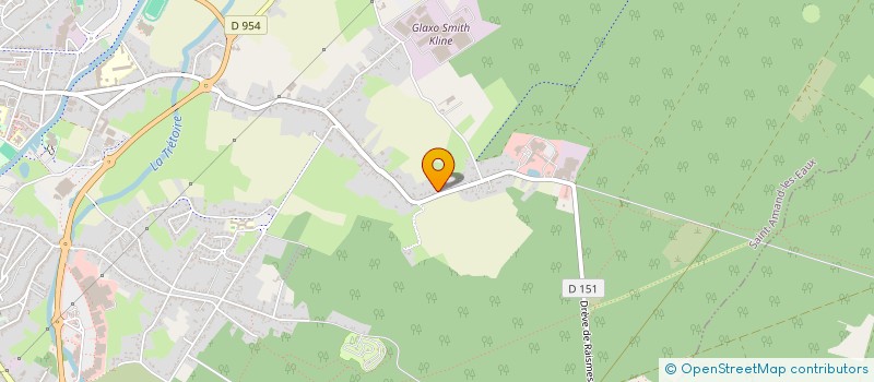localisation de l'entreprise MONSIEUR JEAN LALLEMAND à SAINT-AMAND-LES-EAUX