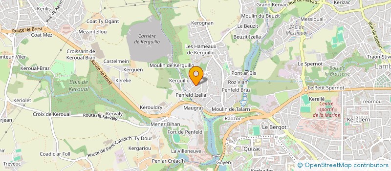 localisation de l'entreprise MONSIEUR JEAN LALLEMAND  BOHARS