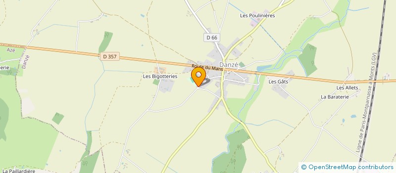 localisation de l'entreprise MONSIEUR JEAN LALLEMAND  DANZE