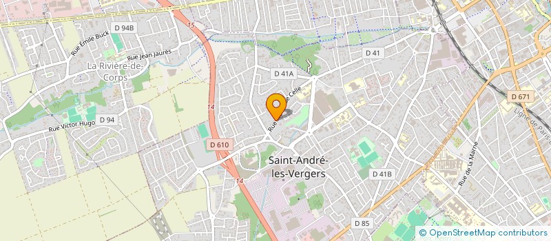 localisation de l'entreprise MONSIEUR JEAN LALLEMENT à SAINT-ANDRE-LES-VERGERS