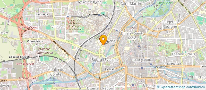 localisation de l'entreprise MONSIEUR JEAN LAMANDE à RENNES