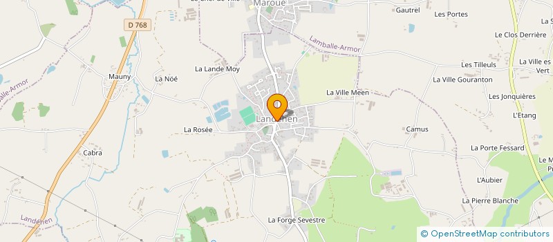 localisation de l'entreprise MONSIEUR JEAN LAMBERT à LANDEHEN